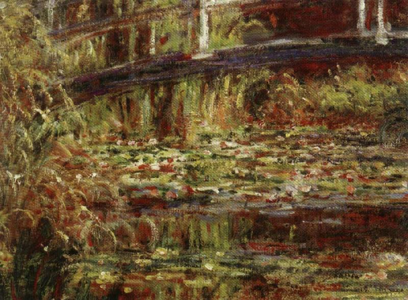 Claude Monet Water Lily Pool,Harmony in Pink oil painting image